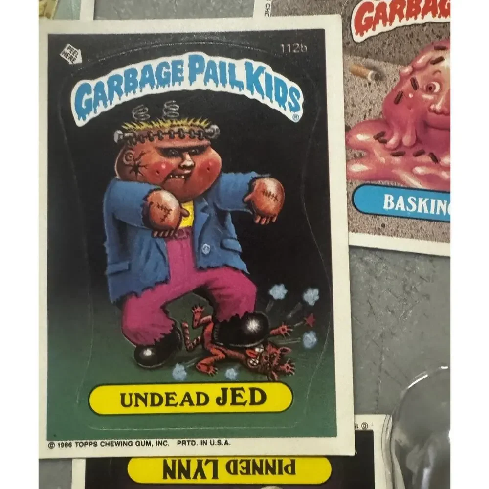 Vintage Garbage Pail Kids Lot GPK Cards 80s Rare Gross Collection And Fig